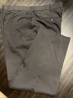 Perry Ellis Classic Black Dress Pants 040